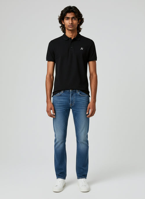 AG Black Mens Polo