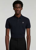 AG Navy Blue Mens Polo