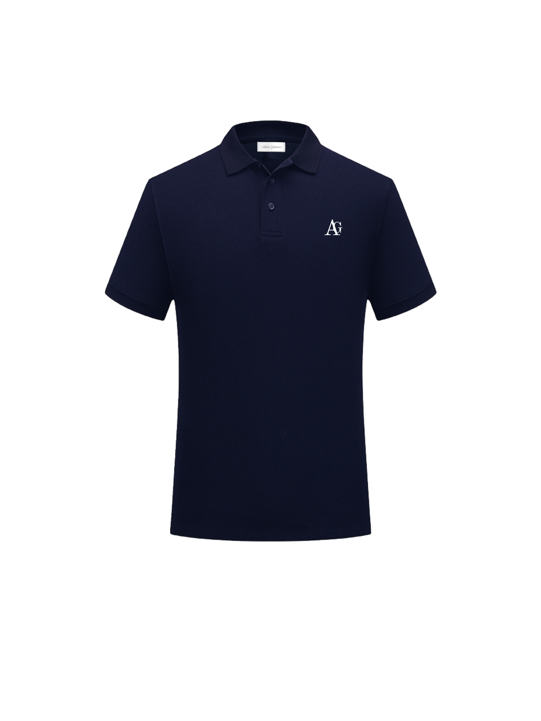 AG Navy Blue Mens Polo